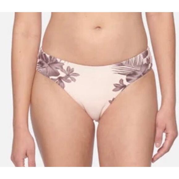 Hurley Aloha De Mele Hawaiian Lei Max Adj Retro Swim Bottom L NWT - Picture 1 of 8